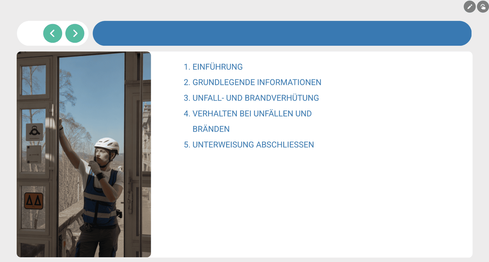 Inhalt der Schulung für Informationssicherheit